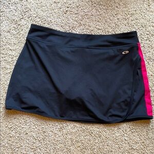 NWOT black athletic skort